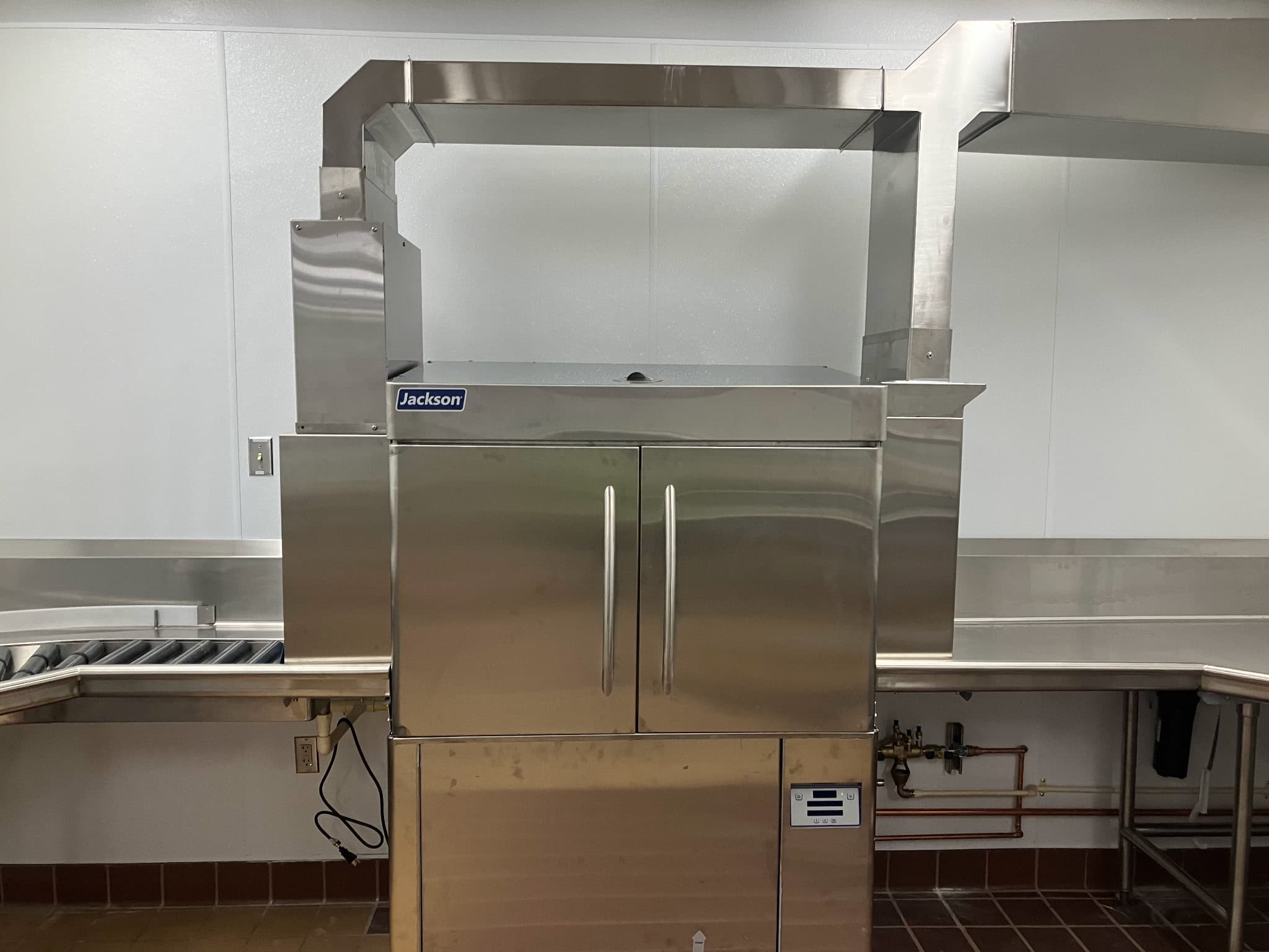 Commercial kitchen stainless installation project 4