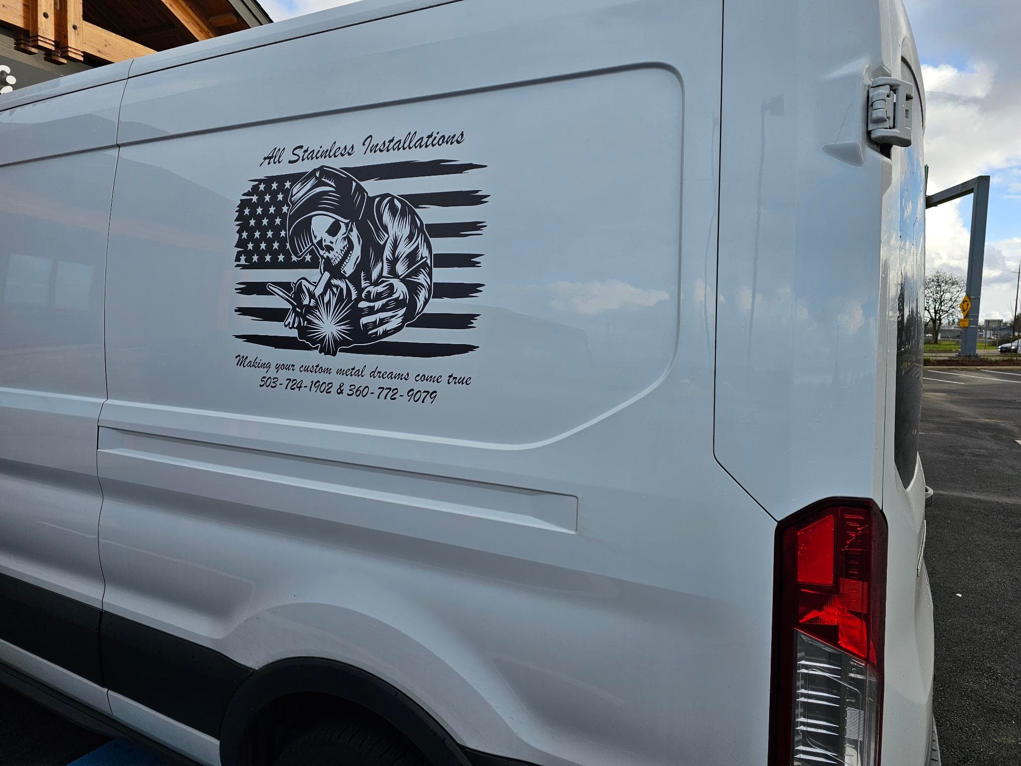 Commercial kitchen stainless installation project 6