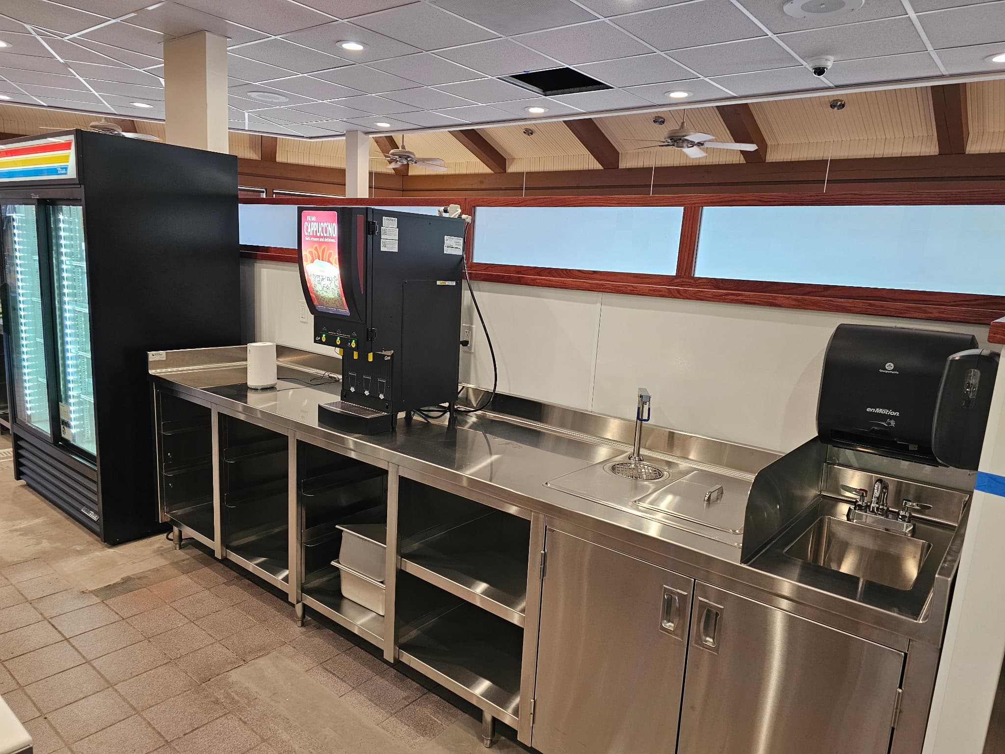 Commercial stainless kitchen installation 8